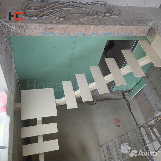 Лестница металлическая на заказ. Монокосоур