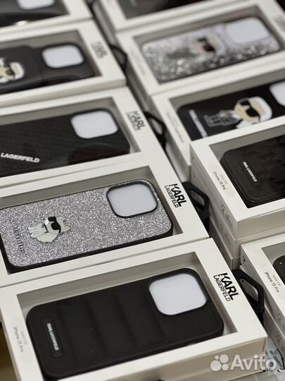 Чехол Karl&Lagerfeld на iPhone 15 Pro/15 Pro Max