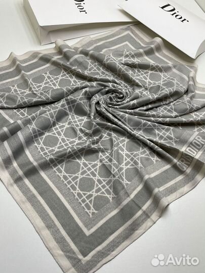 Платок шаль Dior разные оттенки