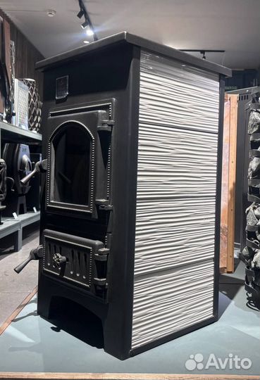 Печь-камин для дома Везувий 01