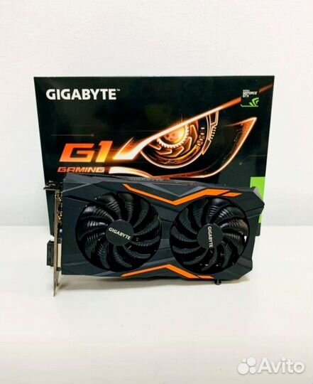 Очень Мощная Игровая Видеокарта GTX 1050 2Gb DDR5