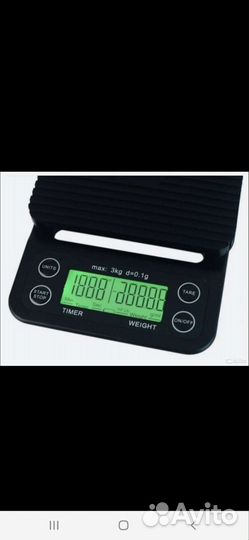 Весы бариста