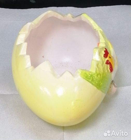 Подарок сувенирное яйцо-вазочка