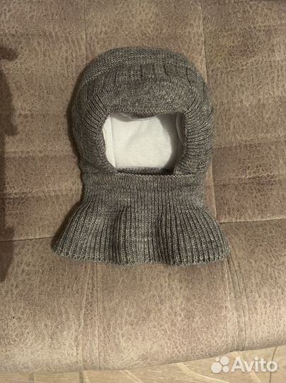 Шапка шлем для малыша детская р44-46