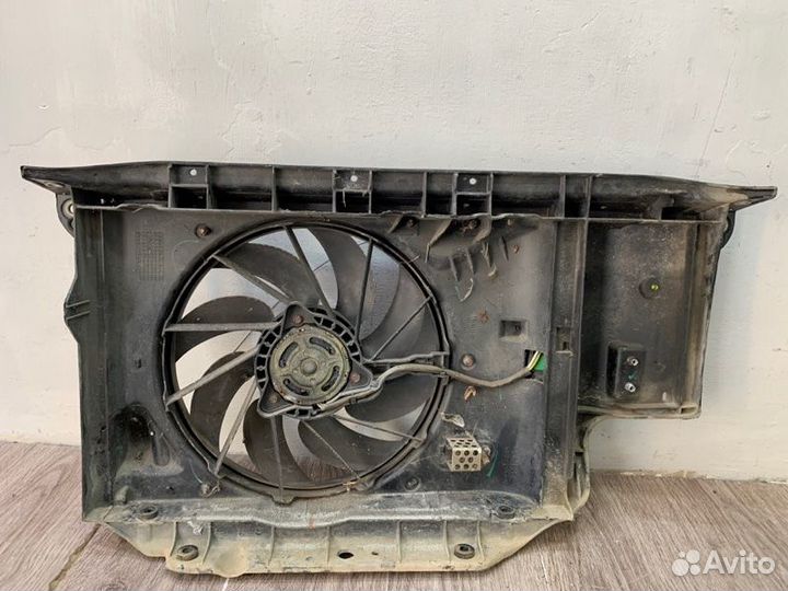 Вентилятор радиатора Peugeot 206 TU5JP4(NFU) 2006