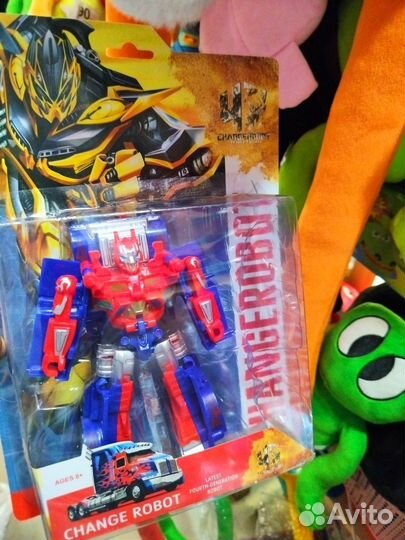 Робот трансформер Оптимус Прайм 15м