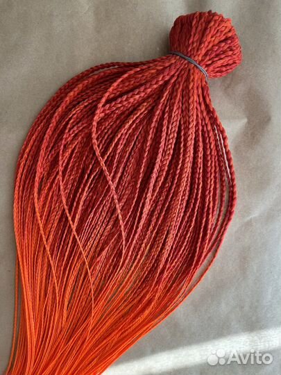 Изготовление комплектов кос для вплетения