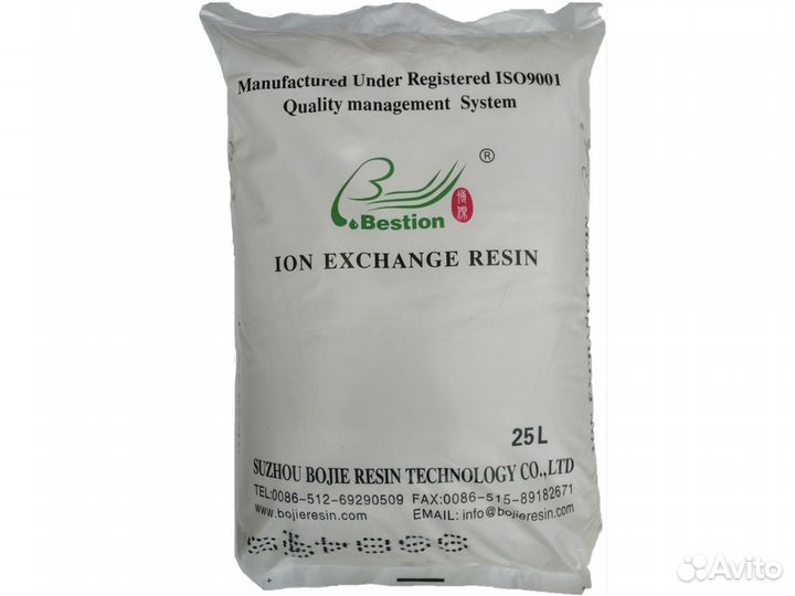 Смола ионообменная upwm87 25л