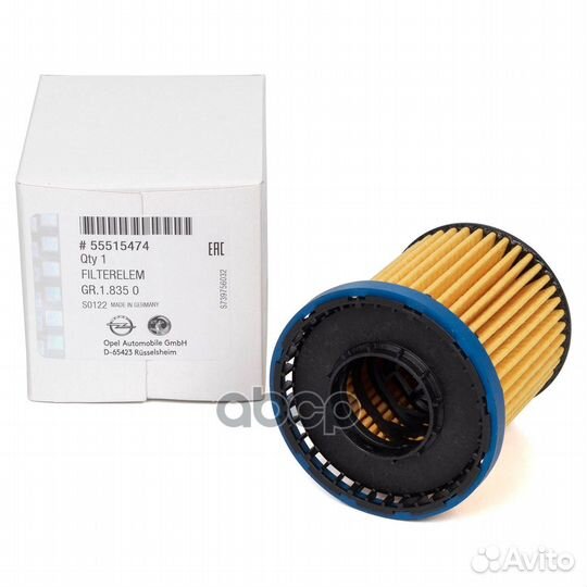Фильтр масляный general motors 55515474 55515474
