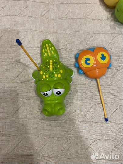 Игрушки пакетом+3 детских планшета