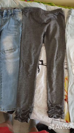 Рубашки и джинсына девочку