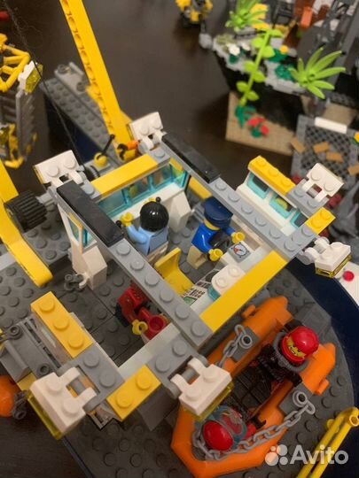 Lego корабль джунгли