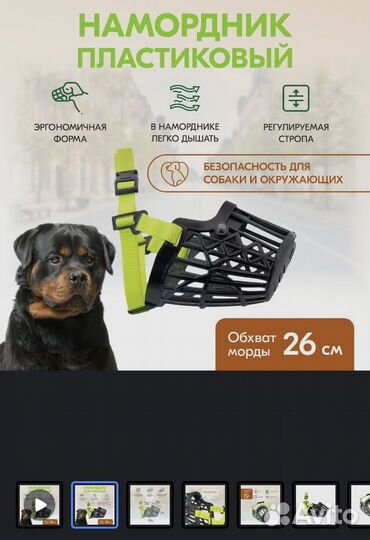 Намордник для собак