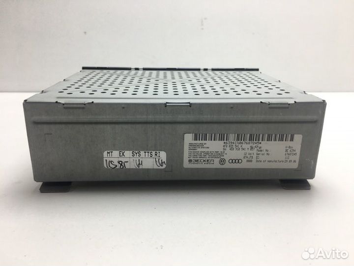 Блок управления Audi A6 4F2 BDW 2007