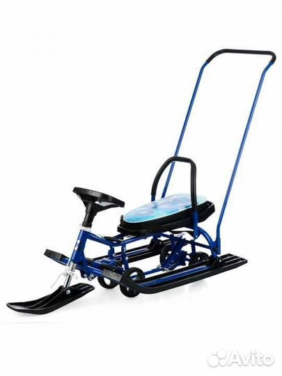 Снегокат с колесами