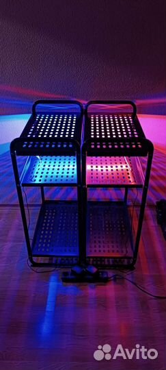 Подставка для системного блока колонок LED R+B