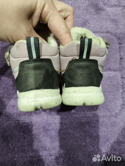 Ботинки детские 21 размер весна