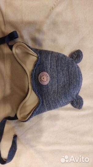 Шапка детская на мальчика
