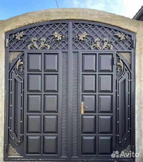 Ворота на заказ кованные