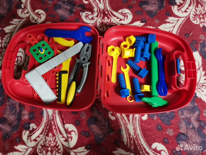 Набор инструментов детский игровой в кейсе