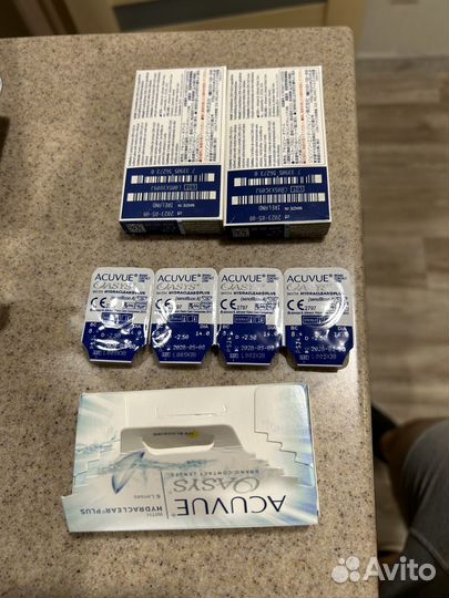 Линзы acuvue oasys