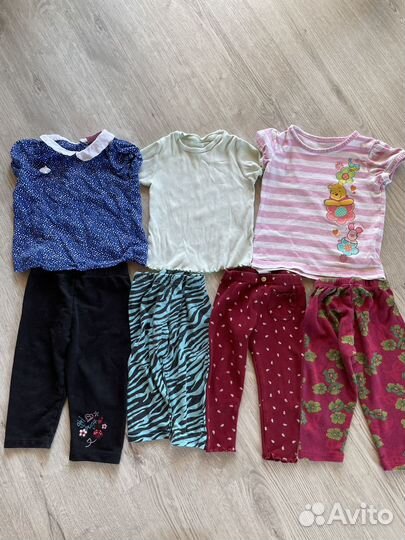 Одежда для девочки пакетом 80