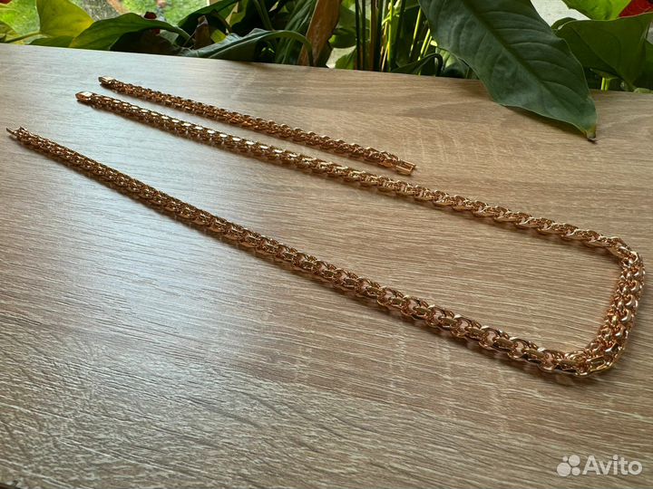 Цепь Бисмарк и браслет Бисмарк. 585