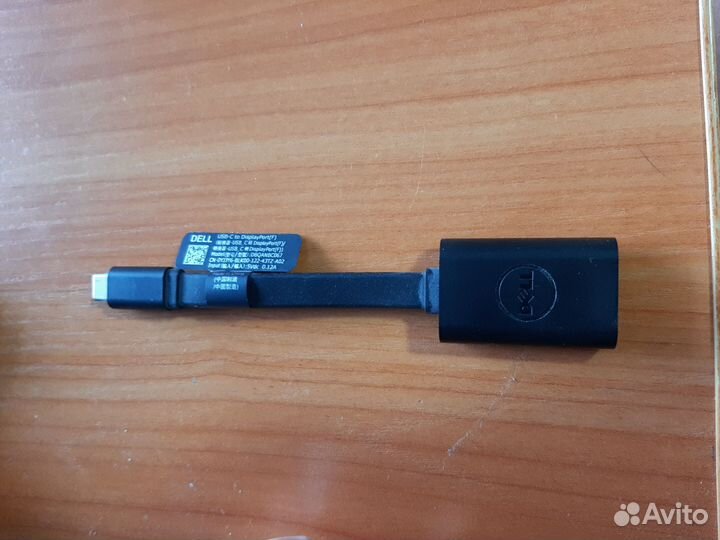 Переходник/адаптер dell USB Type-C - DisplayPort