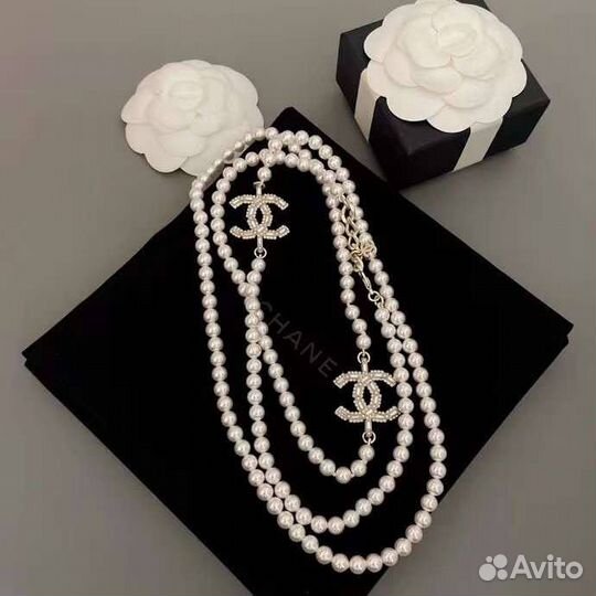 Бусы chanel 120 см