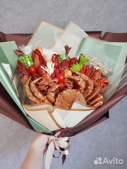 Букет из раков подарок мужчине