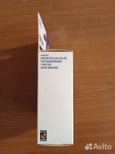 Картридж Epson Stylus Color 1160/1520 чёрный