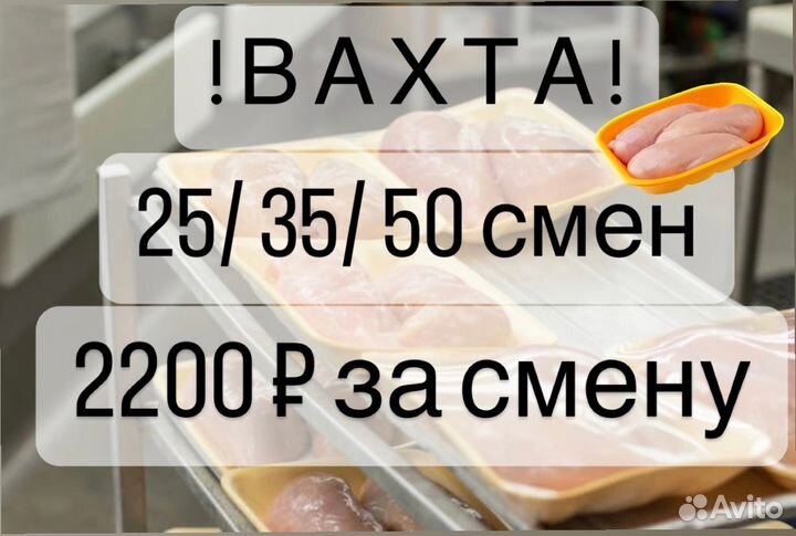 Вахта в Белгороде с проживанием от 25 смен