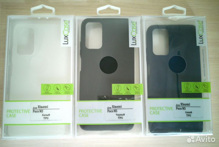 Новые чехлы LuxCase для Poco M3 и Redmi 9T