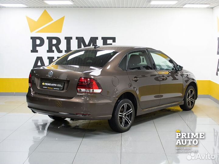 Volkswagen Polo 1.6 AT, 2018, 148 500 км