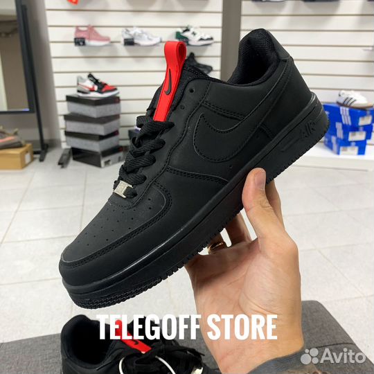 Кроссовки Nike Air Force 1 low черные