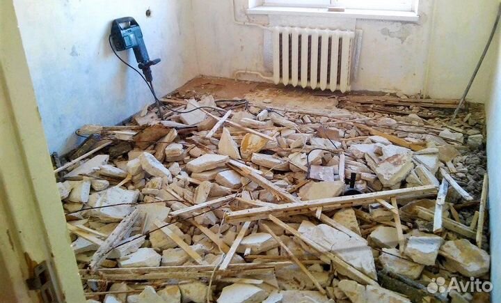Демонтажные работы любой сложности