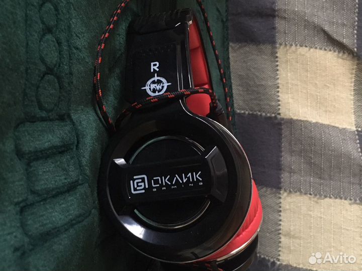 Игровые наушники с микрофоном