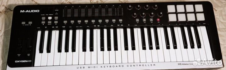 Midi-клавиатура M-audio-oxygen 49 mkiv