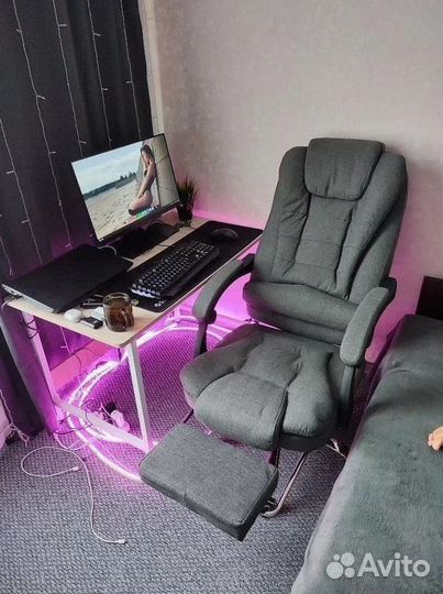 Компьютерное кресло офисное с функцией массажа