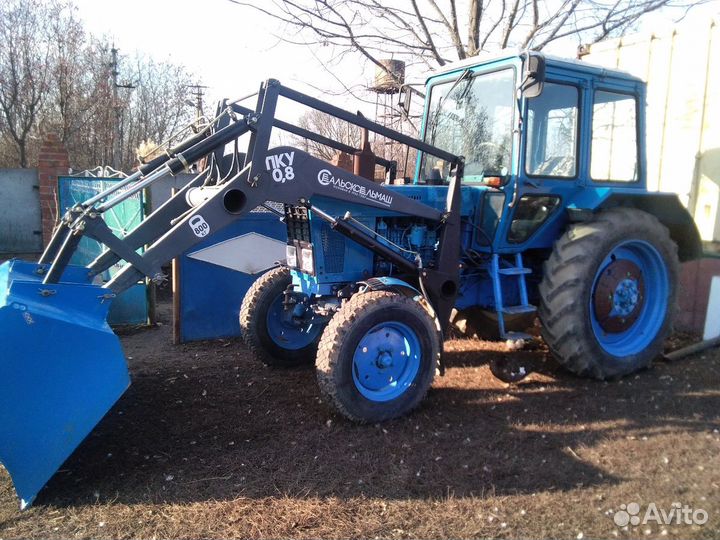 Мини-трактор МТЗ (Беларус) 082, 1989