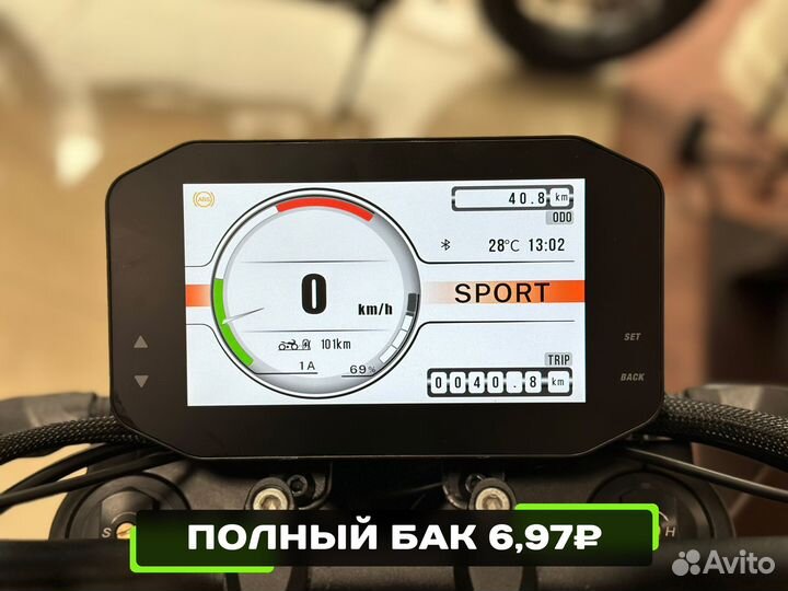 Электромотоцикл Alrendo TS Bravo