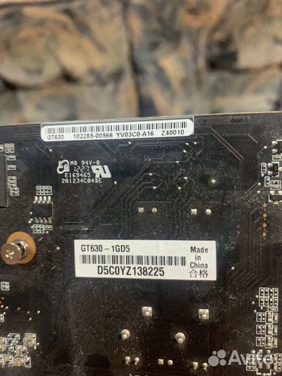 Видеокарта gt630 1GD5