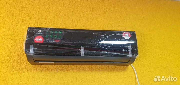 Сплит система Черная на 35-40кв.м