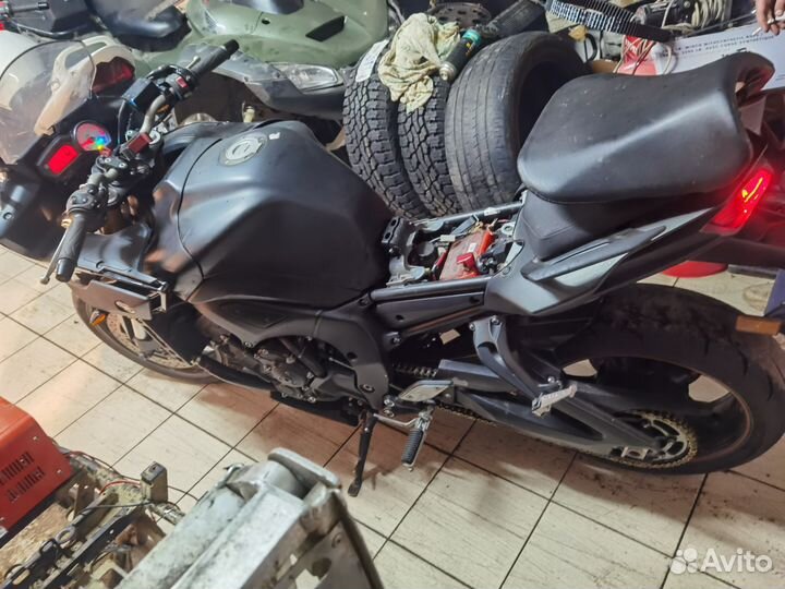 Yamaha FZ8-S 2014 разбор