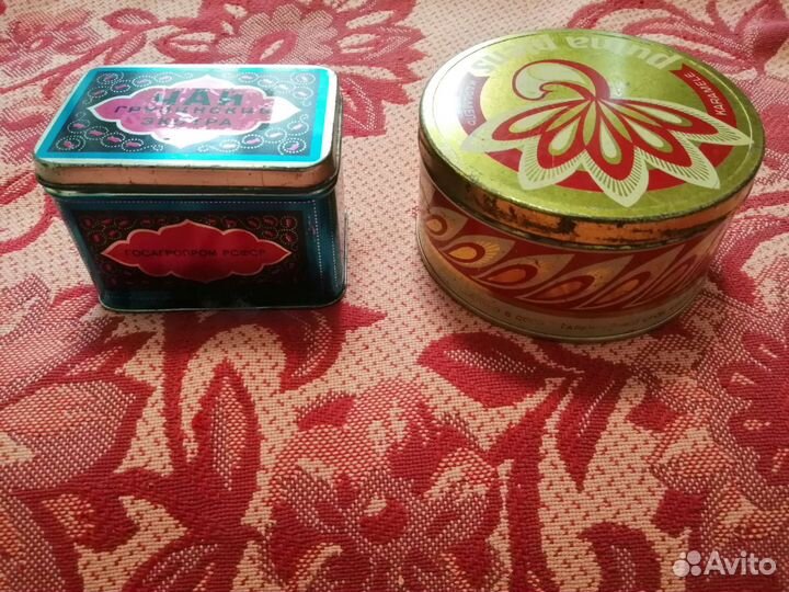 Коробка из под чая СССР
