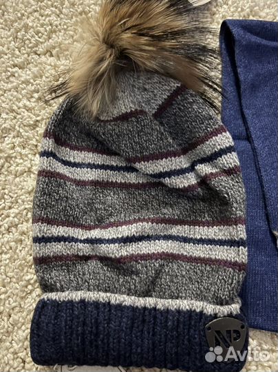 Комплект шапка и шарфNable People 52-54