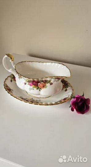 Соусник на подставке Royal Albert Англия