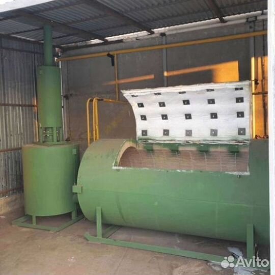 Крематор для уничтожения биологических отходов