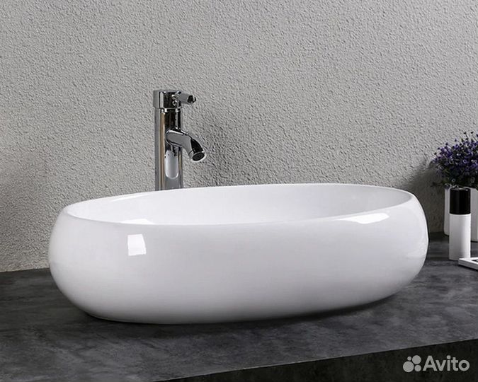 Накладная раковина bond Oval S58-612