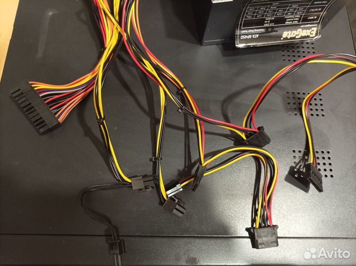 Б/у Блок питания ExeGate ATX-XP450 450W черный